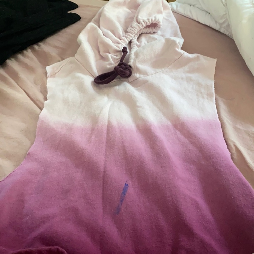 Pink ombré thick material top, Forever 21,